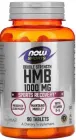 Гідроксиметилбутират ГМБ Now Foods HMB 1000 мг 90 таб в упаковці (ARE-575614)