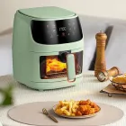 Мультипіч Air Fryer SilverCrest QF606, аерогриль 8 л, зелений