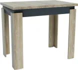 Обідній стіл Garant Фемелі 90(120)x60x77 см Дуб сонома/антрацит (00-00589011)