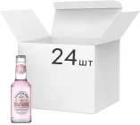 Упаковка напою безалкогольного сильногазованого Fentimans Pink Grapefruit Tonic Water 0.2 л х 24 шт (5029396001564)
