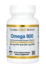 California Gold Nutrition, омега-800, ультраконцентрований риб’ячий жир з омега-3, 30 капсул