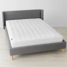 Наматрацник IDEIA Nordic 160х200х35 захисний натяжний з бортом по периметру Антиалергенне волокно зі стібкою Білий (4820182651700)