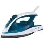 Праска PANASONIC, 2400Вт, 310мл, постійна пара - 35гр, керамічна підошва, голубий (00113333)