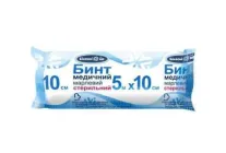 Бинт марлевий медичний Білосніжка 5×10 см стерильний