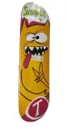 Скейт PROFI MS 0355-5 Помаранчевий із зеленим написом