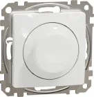 Універсальний поворотний димер Schneider Electric Sedna Design&Elements для світлодіодних ламп білий SDD111502