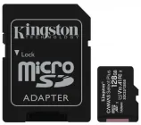 Карта пам'яті microSD Kingston 128GB C10 UHS-I R100MB/s +SD-адаптер (SDCS2/128GB)
