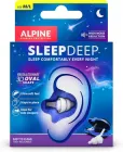 Багаторазові беруші для сну з термопласту Alpine Sleep Deep розмір M/L з футляром SNR 27 дБ