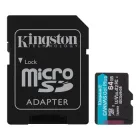 Карта пам`яті MicroSDXC 64GB UHS-I/U3 Class 10 Kingston Canvas Go! Plus R200/W200MB/s + SD-адаптер (SDCG4/64GB)