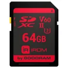 Memory card Secure Digital 64Gb GoodRAM IRDM SDXC V60 UHS-II U3 Retail