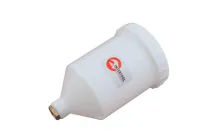 Бачок для пневмопістолета LVLP Intertool - 600 мл внутрішнє різьблення М16 x 1,5 мм 1 шт.