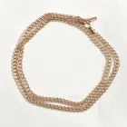 Ланцюжок на шею золотий Плетіння Венеція універсальний жовтий 60 розмір 811л-р-11-60