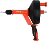 Трос для чистки каналізаційних труб YATO Ø6 мм 7.6 м (YT-24991)