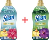 Набір кондиціонерів для білизни Silan Aromatherapy Райські Мальдіви 1100 мл + Дивовижні Джунглі 1100 мл (9000101800852/9000101800883)