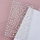 Самоклеючі стрази для тіла та обличчя перлини 325 шт