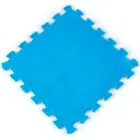 Плюшева модульна підлога пазл Sticker Wall 30х30х1 см Блакитна (2090)