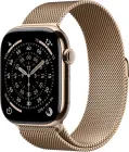 Смарт-годинник Apple Watch Series 11 GPS + Cellular 42mm Gold Titanium Case with Gold Milanese Loop (MF8Y4RK/A)