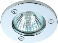 Спот — вбудований світильник 1хGU10х50W, хром, L6052 не поворотний