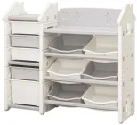 Дитячий стелаж Mealux Dot (KD-E194 White)