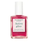 Лак для нігтів Active Glow Manucurist Blueberry – лікувальне кольорове покриття з олією мигдалю 15мл