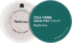 Матуюча розсипчаста пудра FarmStay Cica Farm Sebum Free Powder з центелою 5 г (8809551954723)