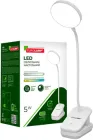 Настільна лампа Eurolamp з акумулятором на прищіпці 5W 400Lm 2800-6500K Type-C+Battery 2x1200mAh