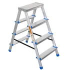 Стрем'янка двостороння алюмінієва BLUETOOLS Expert (4 сходинки) (160-9072)