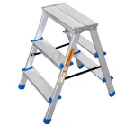 Драбина-стрем'янка двостороння BLUETOOLS Expert (3 сходинки) (160-9071)