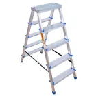 Стрем'янка двостороння алюмінієва BLUETOOLS Expert (5 сходинок) (160-9073)