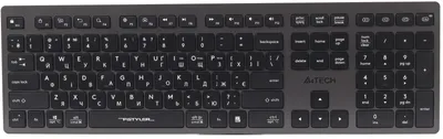 Клавіатура бездротова A4Tech FBX50C USB/Bluetooth Grey (4711421969697)