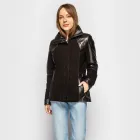 Замшева кожанка VK коричнева коротка (Арт. KAM221) 48