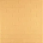 3D панель самоклеюча 700х770х3мм цегла Жовто-пісочна (009-3) SW-00000229