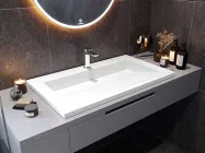 Умивальник накладний Luxor Kraft Low 80