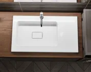 Умивальник накладний Luxor Royal Low 80 R