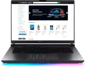 Ноутбук ASUS ROG Strix G16 (2025) G615LR-S5273 (90NR0LR1-M00C00) Eclipse Gray / 16" IPS WQXGA 240 Гц / Intel Core Ultra 7 255HX / RAM 32 ГБ / SSD 1 ТБ / GeForce RTX 5070 Ti, 12 ГБ