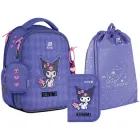 Набір Kite рюкзак + пенал + сумка для взуття SET_HK25-555S-2 Kuromi
