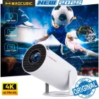 Проектор Magcubic HY300 Pro нова ревізія 2025 - портативний смарт-проектор на Android 11, 4K, Wi-Fi, Bluetooth, пульт Д/У, для дому та офісу, IPTV, фільмів, Megogo, SweetTV, YouTV + промокоди на ТБ (Magcubic HY300 Pro 290ANSI Aliwinner H713)