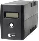 ДБЖ QUBE DG 850 850VA/480W LCD 2 x Schuko RJ-45 USB (QBDG850)