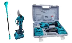 Секатор акумуляторний Grand СА-30F/20BL-2+подовжувач 2.5м. (2 акум.-2Ач зарядний пристрій подовжувач - 1.3-2.5м.кейс)