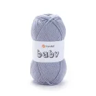 Пряжа для в'язання YarnArt Baby 3072 Сірий