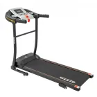 Бігова доріжка Atleto A9 складна на колесах 12 програм USB вхід підстаканник та кріплення до телефону Чорний (127-76-50000009)