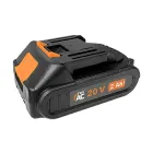 Акумуляторна батарея для електроінструментів АКБ Tex.AC TAOE-B205 Li-Ion 20 В 2 Аг для пили шурупокрута шліфмашини секатора