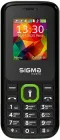 Мобільний телефон Sigma mobile X-style 171 Mini Black-Green (4827798813720)