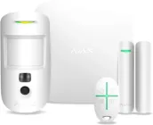 Комплект бездротової сигналізації Ajax StarterKit Cam (HDR) White (Hub 2/MotionCam(HDR)/DoorProtect/SpaceControl)