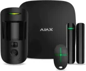 Комплект бездротової сигналізації Ajax StarterKit Cam Plus (HDR) Black (Hub 2 Plus /MotionCam(HDR)/DoorProtect/SpaceControl)