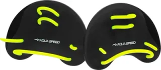Лопатки для плавання Aqua Speed Finger Paddles 62186 Чорні (5905718621866)