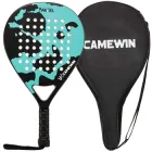 Ракетка для падіння тенісу з чохлом Padel Camewin Master 6519 Mint-Black