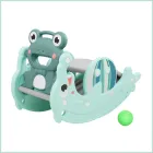 Дитяча гірка-гойдалка Mealux Froggy Mint (арт. KD-D011 Mint)