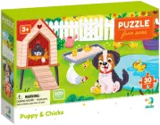 Пазл DoDo Песик і курчата 30 елементів (4823115912220)