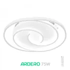 Світлодіодний світильник MONICA 75W AL6116-1ARD білий Ardero 3000-6000K 3550Lm кругла люстра 500х420х45мм